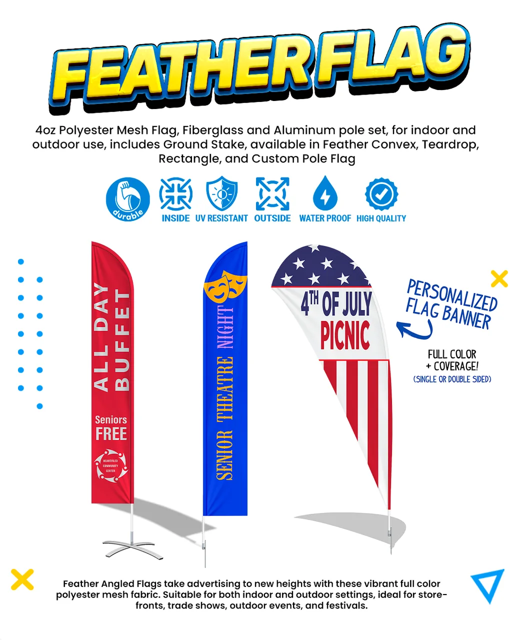 Advertising Flags — specifications